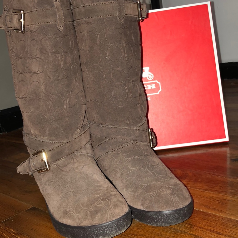 coach winter boots w/ box:) - Picture 6 of 6